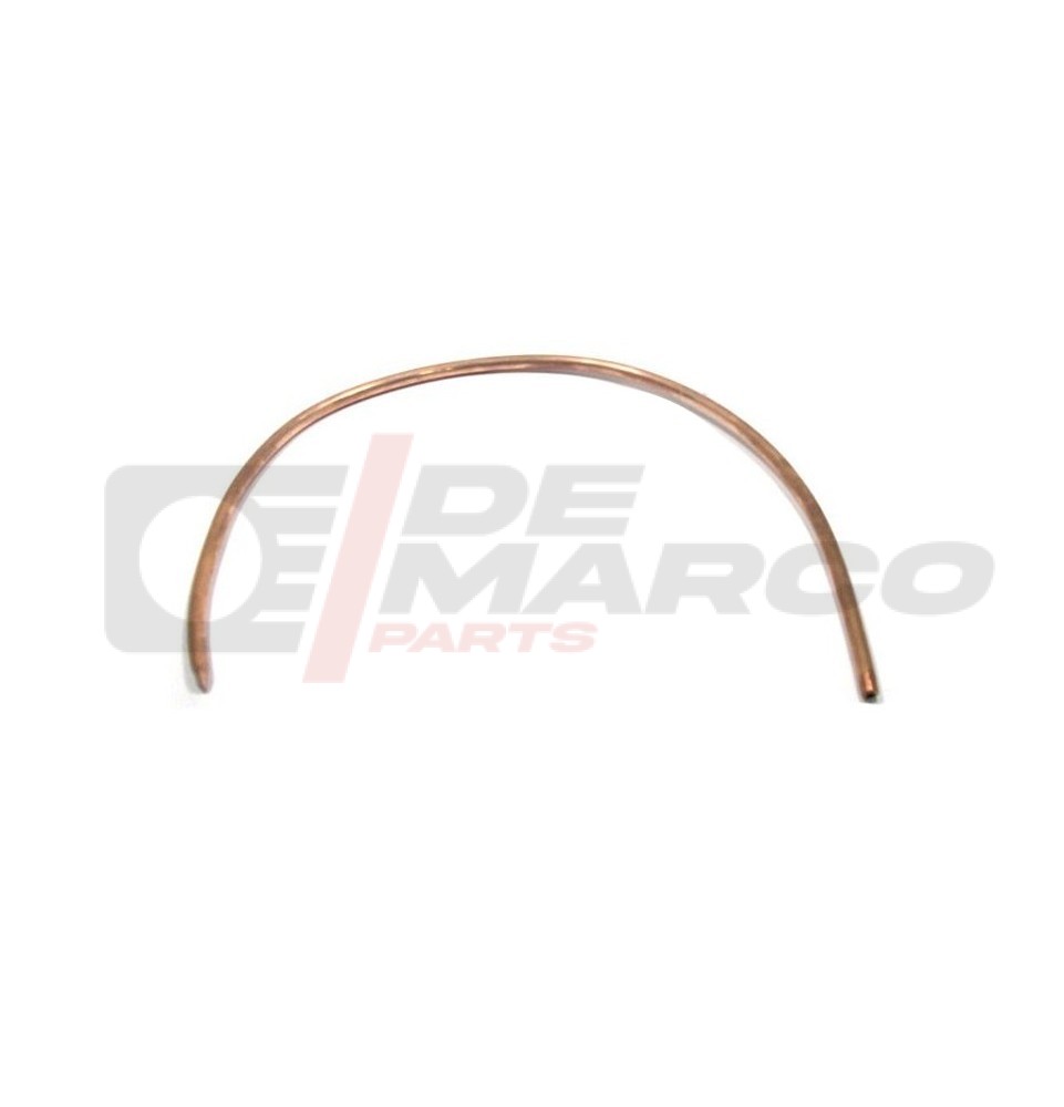 1 meter long curved copper fuel hose for vintage Renault vehicles