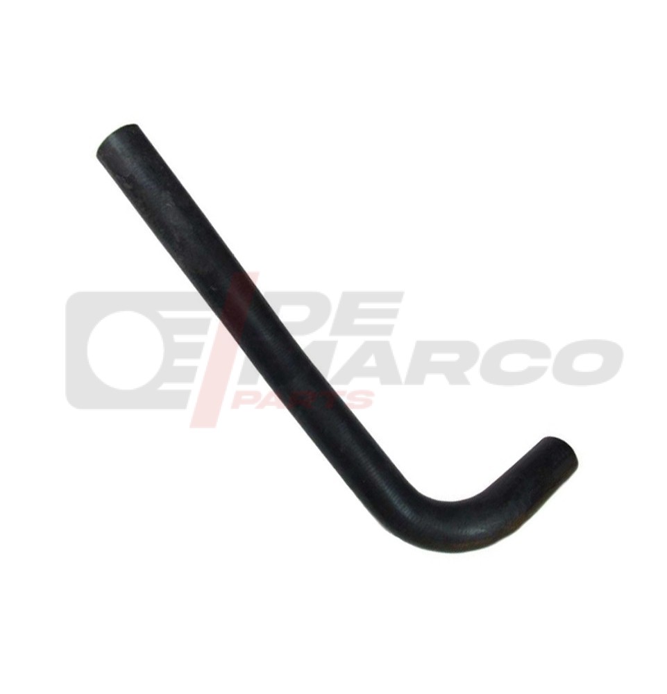 Black radiator lower hose hose