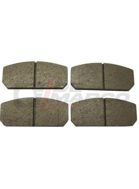 Front Brake Caliper Pads Set, Bendix Model for Renault