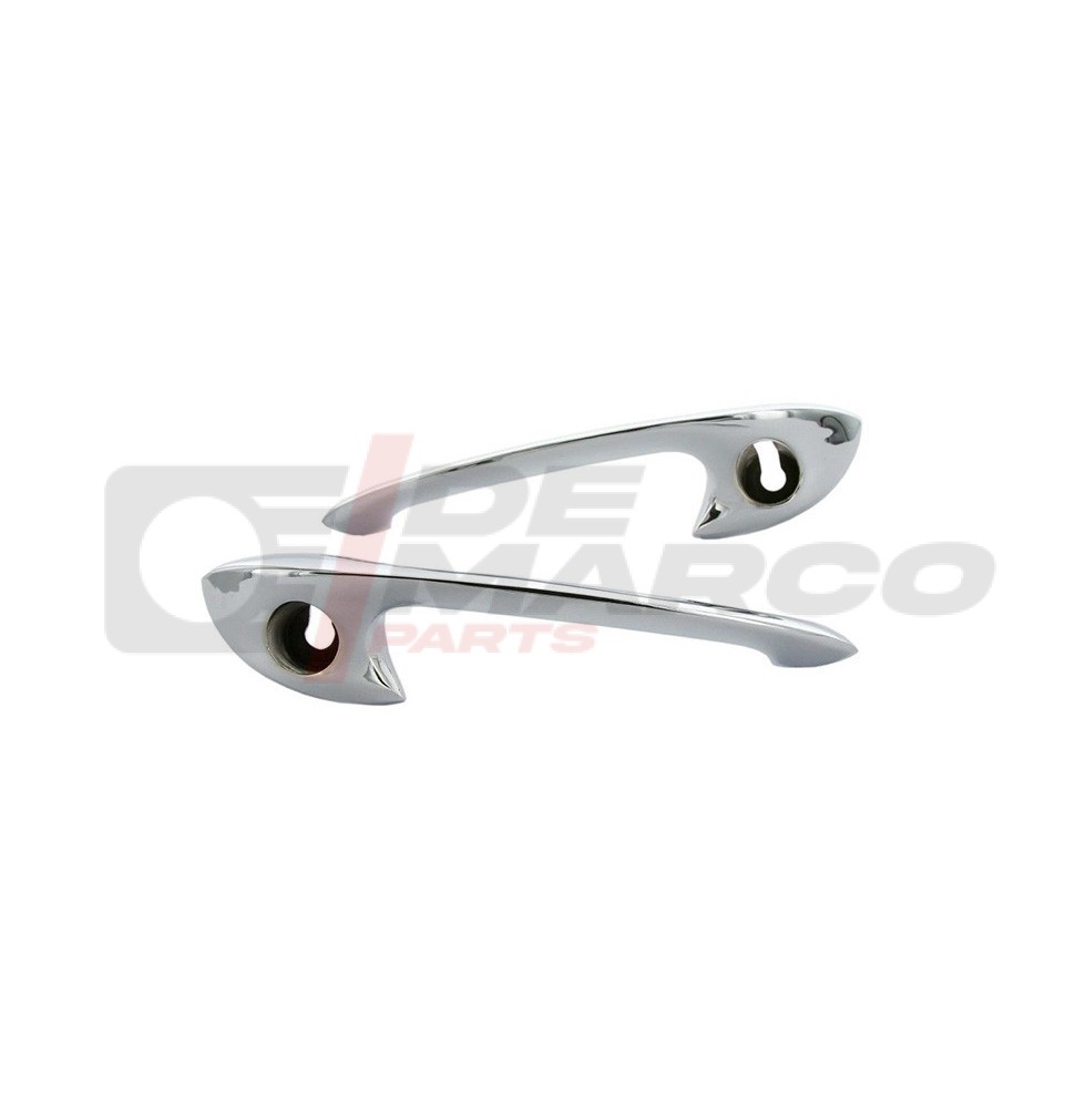 Chrome front door handles for Renault A110 Alpine, Floride and Caravelle