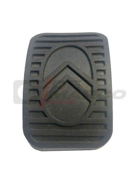 Rubber pedal cover with Citroën logo