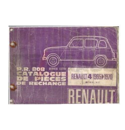 Catalogo ricambi originale Renault PDF R4 845cc eR4 F4