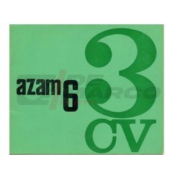 Citroen 3CV AZAM6 Use and Maintenance Manual