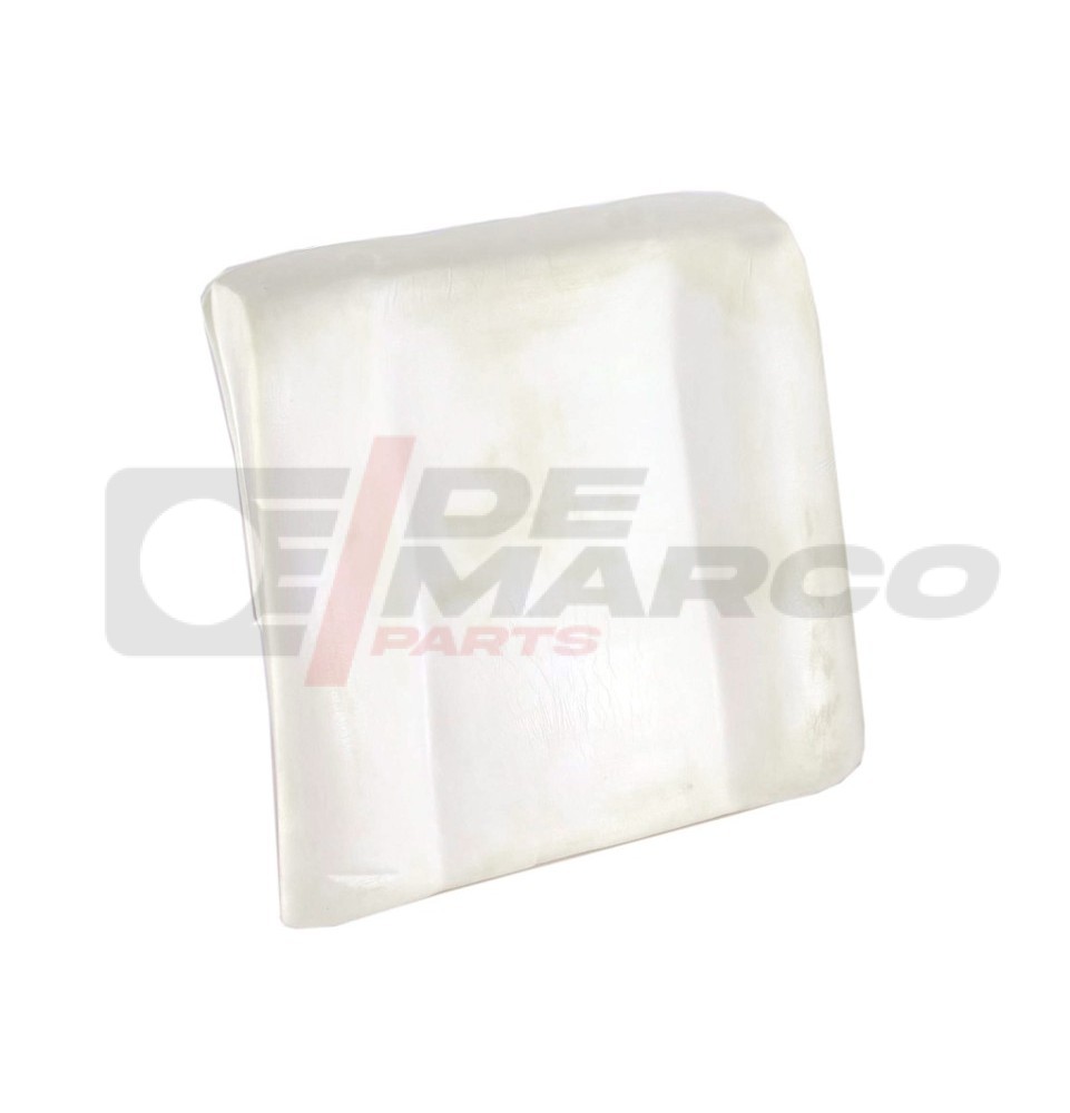 Cream colored foam padding for Renault 4 front seat cushion