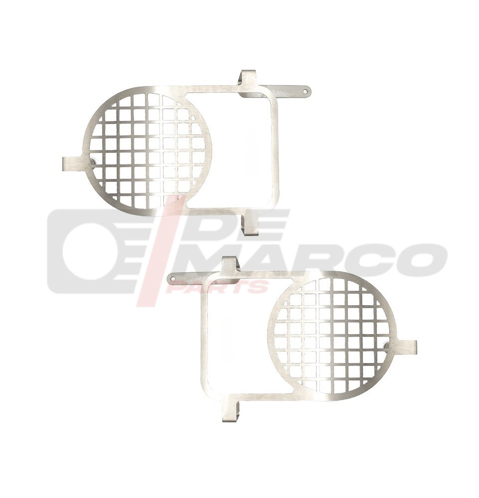 Headlight protection grills for Renault 4, pair