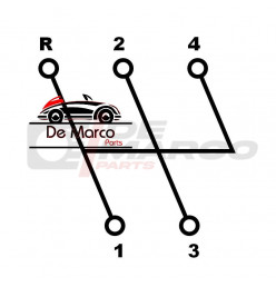 Set guarnizioni cambio Renault 4 (tipo 334)